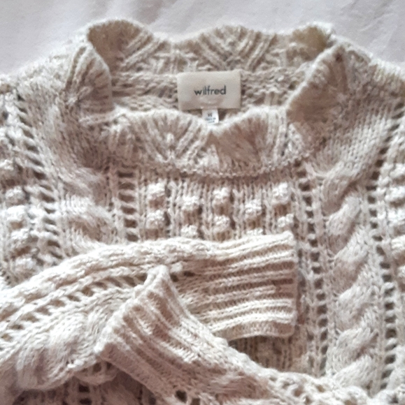 NWOT WILFRED Bubble knit sweater - Picture 2 of 10